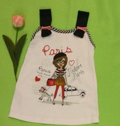 koszulka top dla dziewczynki 3 - 4 lata, nowa