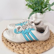 Adidas retro vintage low top Evolution 39 i 1/3 białe buty sportowe 