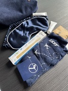 Kosmetyczka LOT klasa biznes niebieska 2025- Lotoholik