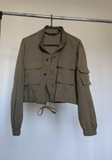 Krótka kurtka damska ONLY XS S khaki, cienka, stylowa