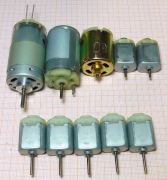 Silnik prądu stałego DC JOHNSON Nieużywany  - zestaw 10 sztuk 