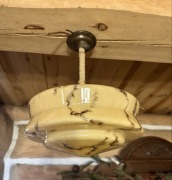 Lampa wisząca Art Deco ampla