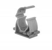 100x Uchwyt zamykany do rur fi16 Tadpol UZ-16S szary