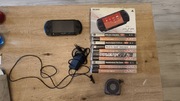 PSP E1000 Street NOWA BATERIA +  Zestaw 11 gier UMD