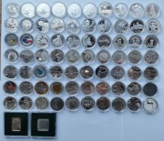 Srebrny zestaw IIIRP 72 x 10zł z lat 1997-2012 każda inna