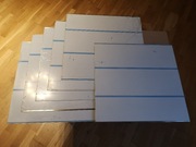 Blacha Formatka stal nierdzewna kwas. 380mm x 360mm x 1,5 mm całość 6 szt