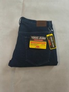 Spodnie jeansowe ocieplane Tokko od wewnątrz polarem 39/32 pas 10-104 cm