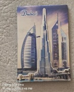 Magnes na lodówkę metalowy DUBAI, UAE.