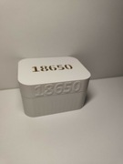 Pojemnik, organizer na baterie 18650 różne kolory 27szt.