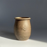 Dzbanuszek ceramiczny Niemcy przedwojenny brązowy mini pojemnik kolekcja