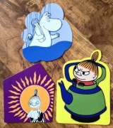 Muminki – zestaw 3 pocztówek w różnych kształtach