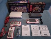 Evercade VS + Evercade HANDHELD   DUŻY ZESTAW KONSOL, PIĘKNY STAN