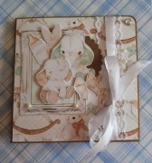 Kartka personalizowana chrzest/narodziny