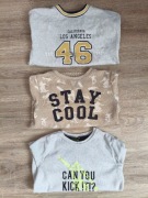 Bluzy chłopięce rozmiar 128 cm