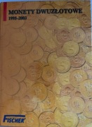 Polskie monety 2 złotowe Nordic Gold - 60 szt. wydane w latach 1996-2004.