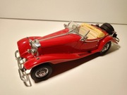 Mercedes-Benz 500 K Roadster 1936r. Franklin Mint 1:24