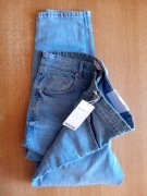 Jeansy carrot fit z efektem sprania 31/32 House(Nowe)