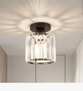 Zestaw 2 Sztuki Nowoczesna Piękna Lampa Sufitowa Kryształowa