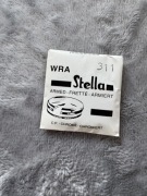 311 szkło szkiełko zbrojone do zegarka vintage srebrny ring Stella