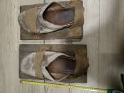 Bardzo stare buty zabytek antyk