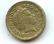 1 funt 2003 r W. Brytania 