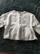 Bluza dresowa z falbanką 