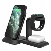 Ładowarka 3w1 CIYOYO T8 Indukcyjna iPhone Samsung