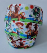 Taśma rypsowa lamówka wstążka tasiemka 25 mm Toystory drukowana Toy story