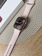 Apple Watch 9 Pink 45 mm gps bat. 100% IDEALNY
