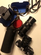 Aparat Zenit 12xp stan idealny + obiektyw + obudowy