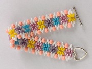 Bransoletka z koralików handmade 