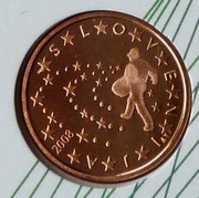 SŁOWENIA 2008 5 CENTÓW UNC !!!!!!!!!!
