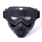 Wiatroszczelna maska taktyczna maska, gogle jeździeckie.