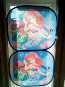 Mała syrenka zasłonki na okno do auta dla dziecka