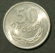 Moneta 50 gr 1972