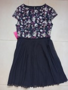 plisowana sukienka little mistress petite r. 10