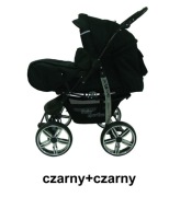 Wózek dziecięcy wielofunkcyjny Karex - czarny