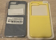 Samsung Galaxy Flip 6 etui Silky Soft Yellow Gray
