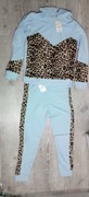 Sprzedam fajny komplet dresowy panterk3 L/Xl
