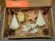 Świece ozdobne zestaw 