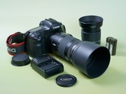 Canon EOS 5D - klasyczny zestaw z Canon 70-300 IS USM+ Tamron+Torba foto