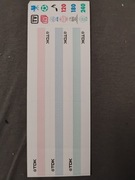 TDK VHS naklejka nalepka na kasetę wideo oryginał z epoki