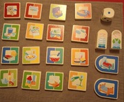 Gra dla najmłodszych mój dzień Haba drewniana nowa