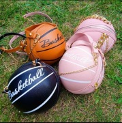 Torebka okrągła w kształcie piłki,łańcuszki hit 