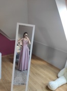 Długa sukienka na weselę, studniówkę