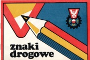 Kolorowanka PRL ZNAKI DROGOWE PZM 1984 FSO