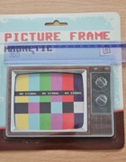 Ramka do zdjęć magnetyczna telewizor komputer retro 2 szt