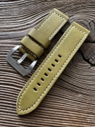 Pasek do zegarka 24 mm ręcznie robiony skóra naturalna handmade