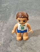 Lego Duplo klocki piłkarz