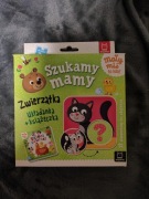 Układanka edukacyjna Mały miś Szukamy mamy książeczka + puzzle Aksjomat